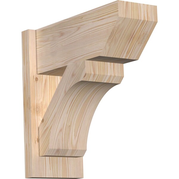 Ekena Millwork Legacy Slat Smooth Outlooker, Douglas Fir, 7 1/2"W x 18"D x 18"H OUT08X18X18LEC06SDF - main